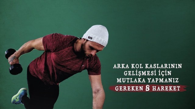 'Fitness - Arka kol (triceps) hareketleri'