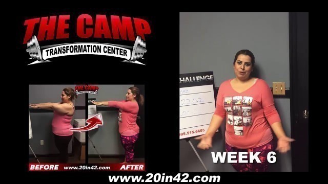 'Fresno Weight Loss Fitness 6 Week Challenge Results - Juliana Martinez'