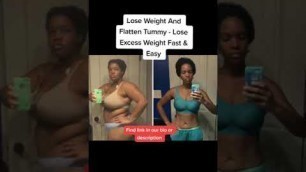 'How to Lose Weight Before And After | Fitness #shorts'