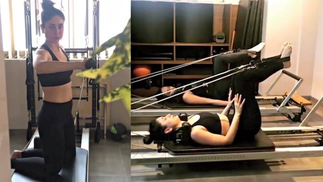 'Kareena Kapoor Workout In Gym'