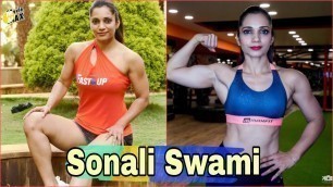 'Indian Female Bodybuilder and Fitness Models Sonali Swami'