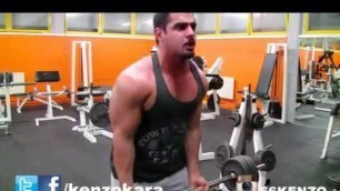 'Zyzz Ön Kol Kası Antrenmanı Biceps Programı Kol Kası Geliştirme Hareketleri KENZO KARAGÖZ'