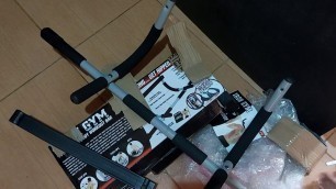 'Unboxing IRON GYM from LAZADA (detachable pull-ups bar)'