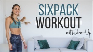 '30 Minuten Bauch Workout für zu Hause | Sixpack Muskelübungen & HiiT Fatburn in einem Training'