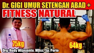 'DR GIGI KEKAR UMUR SETENGAH ABAD FITNESS TANPA SUPLEMEN       #FITNESS #BEFOREAFTER #NATURALFITNESS'