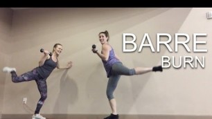 'Quick Barre Butt & Thigh Burn // Barre Workout (8 min.)'