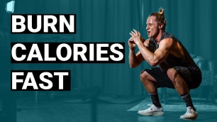 'Burn Calories Fast  10 Min Intense HIIT the Beat  Home Workout I Breakletics'
