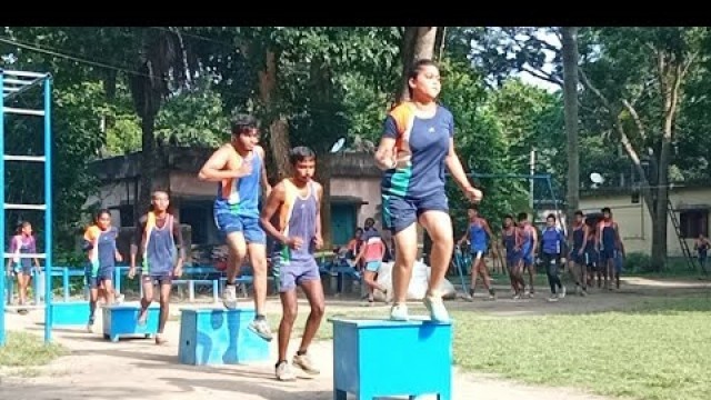 'Athletic Workout Tranning Fitness box jumping | Sindrani Athletics Academy | #girlpower #desimunda'