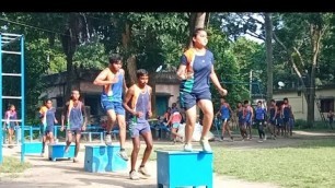 'Athletic Workout Tranning Fitness box jumping | Sindrani Athletics Academy | #girlpower #desimunda'