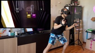 'VR фитнес дома на самоизоляции с Beat Saber VR fitness @ home isolation'