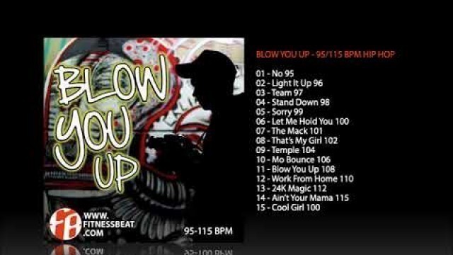 'Blow You Up - 95/115 BPM // Fitness Beat'