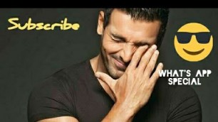 'perfect body with perfect smile status #JohnAbraham #newwhatsapp status 