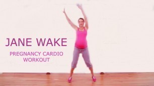 'Pregnancy cardio workout for 3rd Trimester part 2 | Antenatal prenatal fitness | Jane Wake'