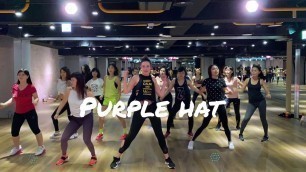 'Purple Hat by Sofi Tukker ~~ Fit + Flaunt Burlesque Fitness by Katie'