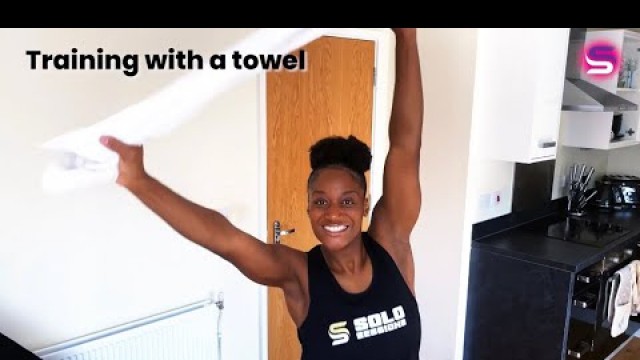 'Strength Training with a Towel | Home Workout | Netball | Lockdown'