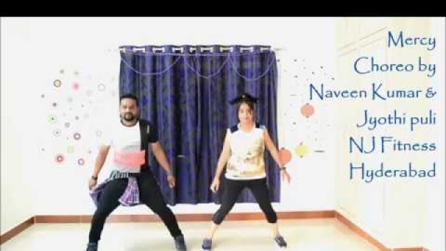 'Mercy || Fitness Choreography by Naveen Kumar and Jyothi Puli || NJ Fitness'