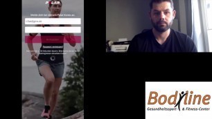 'Polar Beat App / Training aufzeichnen und auswerten / Bodyline-Fitness'