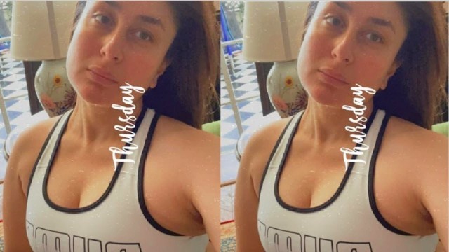 'Kareena Kapoor Shares Her Workout Glow After Home Workout'