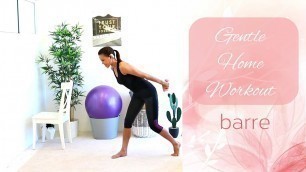 'Ballet Barre workout for Beginners - BARLATES BODY BLITZ Gentle Home Workout Barre'