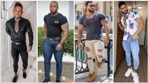 'Fitness Model Stylish Outfits Ideas 2022 | Perfect Male Muscle Fashion Outfits Style | @ZH Fashion'