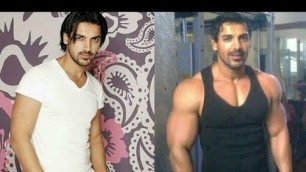 'John Abraham Body TRANSFORMATION Diet  Video'