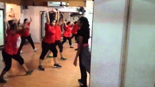 'Aerobics at Sweat Zone Fitness Thane'