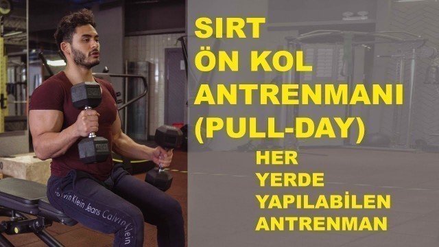 'Fitness Programı - Sırt Ön kol Antrenmanı'