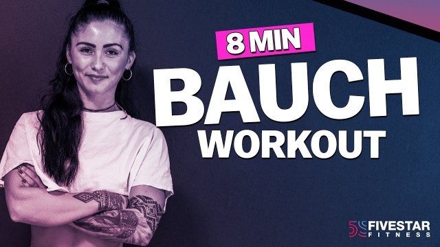 '8 MIN BAUCH WORKOUT | No Equipment | Home Workout'