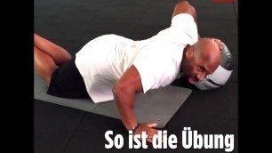 'Steven Wilson Fitness Challenge Übung 8'