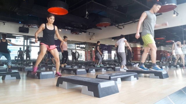 'POWER STEP (I) SANTI TRUE FITNESS EXCHANGE TOWER 18 APRIL 2016'