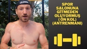 'DEVASA SIRT VE ÖN KOL ANTRENMANI (Evde Fitness)'