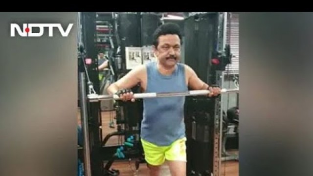 'Watch: MK Stalin Hits The Gym In Latest Video, Sets Fitness Goals'