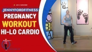 'Pregnancy High/Low Impact | Cardio Marching at-Home Workout | Choreography-Based Build Layers Slowly'
