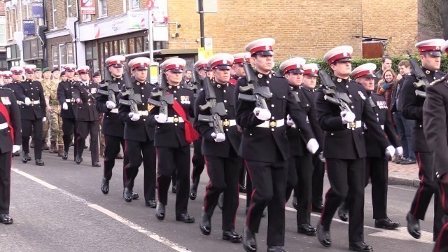 'Royal Marines Reserve receive Freedom of Wandsworth'