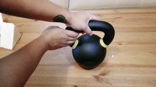 'Rogue 35lb kettlebell UNBOXING and quick look'
