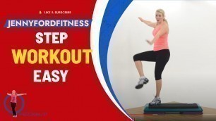 'Step Aerobics | Quick Cardio Workout Video Anyone Can Do | Learn to Step At Home | Beginner Fitness'