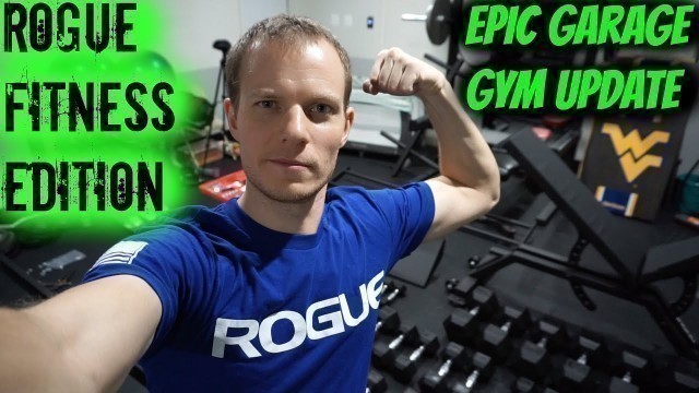 'Epic Rogue Fitness Garage Gym Transformation - Jonathan Walseman'