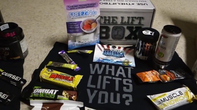 'Monthly fitness boxes subscription ( PROJECT LIFT OR DIE) (GAINZ BOX) (LIFT BOX)'