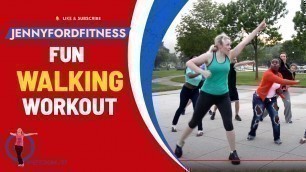 'Marching Walking Beginner Cardio Workout | Milwaukee | Super Sweaty Quick Time Saver | 13 Min'