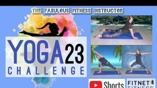 'Yoga Challenge // Headstand - Cobra - Crow - Lunge - Garland #shorts Fitness and Wellbeing'