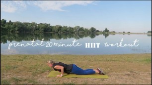'Prenatal 20 Min HIIT Workout (1st/2nd Trimester)'