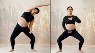 'Kareena Kapoor Khan Latest Workout During Her Second Pregnancy'