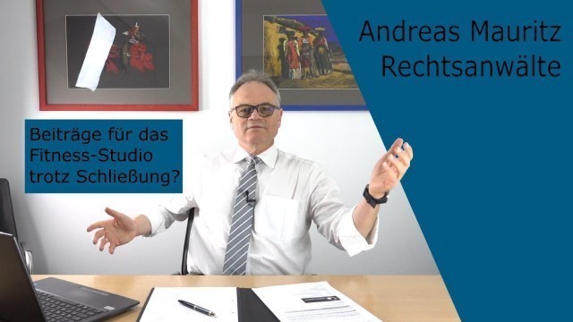 'Fitness-Studios buchen ab trotz Schließung - dürfen die das? Auch bei Corona gilt das BGB!'