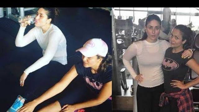 'Kareena Kapoor\'s post pregnancy FULL Workout!'