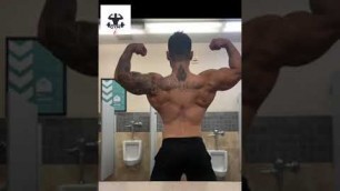 'what is this back body The bodybuilder jeremy buendia  #gym #shorts'