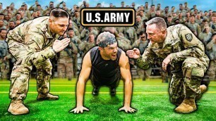 'Olympic Runner Attempts the NEW Army Combat Fitness Test'