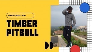 'Timber|| Zumba choreo || Dance fitness || basic learner || Choreography by NJ Fitness || Weight loss'