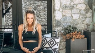 'barre + bump prenatal workout'