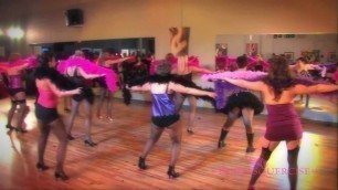 'Burlesquercise - Calgary - fitness dance class exercise burlesque jazz ballet pilates'