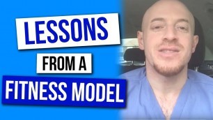 'Lessons from a Male Fitness Model for You'